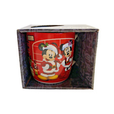 Mickeys Workshop Christmas Disney Mickey & Minnie Ceramic Coffee Tea Mug 400 ml