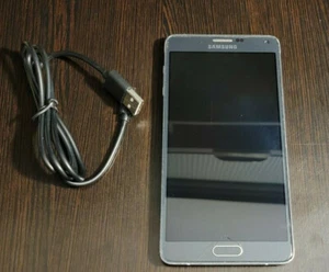 Samsung Galaxy Note 4 (SM-N910A) 32GB AT&T BLK - Picture 1 of 5