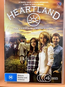 HORSE - HEARTLAND - Complete 8th Series - 4 discs DVD - Reg 4-Brand New & Sealed - Picture 1 of 2