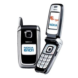 Nokia 6101 FM radio CAMERA 2G GSM Original Flip Mobile Phone 1.8 in Screen