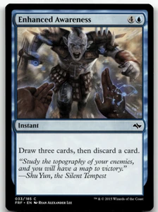 MTG Enhanced Awareness Fate Reforged 033/185 Regular Common - Picture 1 of 1