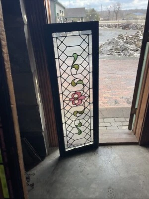 SG4935 Vitral Antiguo Popa Ventana 18,5 x 52,5 Foto 1 de 4