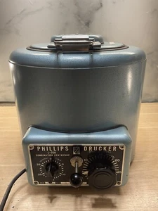 Vintage Phillips Drucker Swing Bucket Combination Centrifuge Model L-708/JUA1926 - Picture 1 of 4