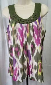 ¡Blusa sin mangas Zac & Rachel talla mediana! H - Imagen 1 de 3