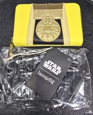 Cartera Loungefly Exclusiva Star Wars Luke Skywalker Medalla Ceremonia Cremallera **NUEVA** Foto 1 de 4