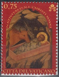 VATICANO 2011 Natale (autoadesivo) MNH** - Picture 1 of 1