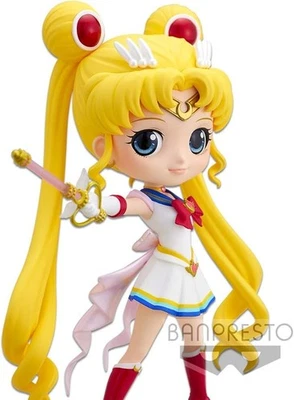SUPER SAILOR MOON DI SAILOR MOON BANPRESTO FIGURE PRETTY GUARDIAN Q POSKET VERS. - Immagine 1 di 2