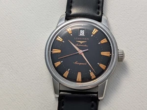 Longines Conquest Heritage L1.611.4 Black Dial Automatic - Picture 1 of 8