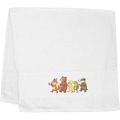 Toalla de mano/invitada 'Musical Animal Parade' (TL00080041) Foto 1 de 2