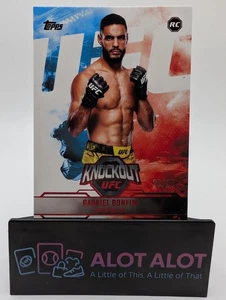 2025 Topps Knock Out UFC RC Gabriel Bonfim Base Rojo 21/25 44 - Imagen 1 de 5