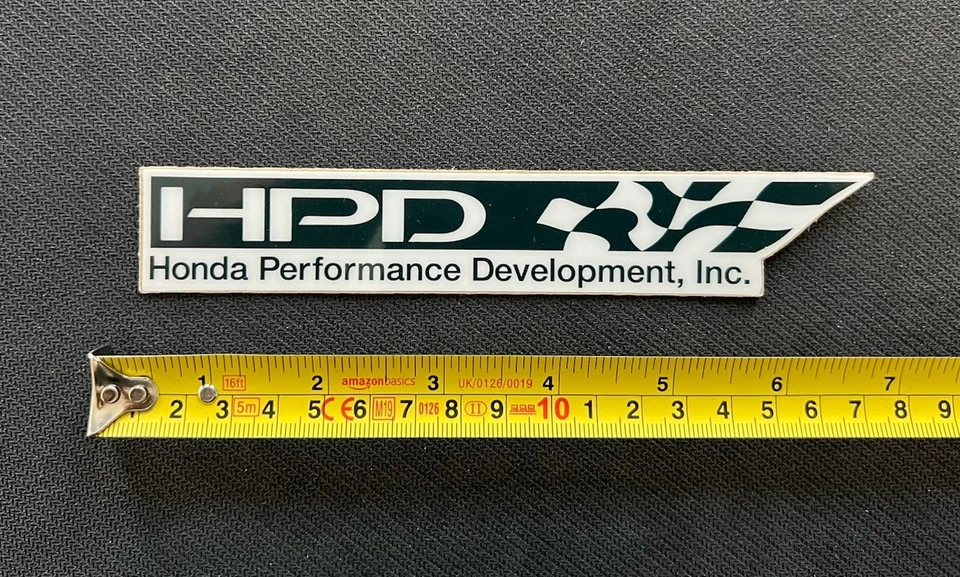 Calcomanía PEGATINA HPD Performance JDM Racing Civic Integra RSX NSX Accord Tipo R Foto 1 de 1