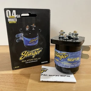Stinger SGP35 500 AMP Relais Batterie Isolator für Auto Audio Verstärker Systeme NEU - Bild 1 von 10