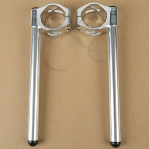 New 52mm HandleBars Clip Ons For YAMAHA TZ 250CC FZR 1000CC 1991-1995 92 93 94 - Picture 1 of 5