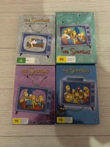 Simpson DVDs Seasons 1-4 R4 - Picture 1 of 4