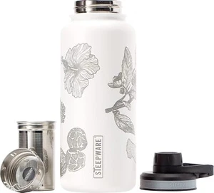 Himalayan Tea Tumbler - Travel Bottle with Tea Infuser for Loose Leaf Tea or Ic - Picture 1 of 7