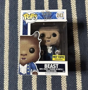 Funko POP! Disney Beauty and The Beast The Beast (Flocked) #243 Vinyl Figure - Picture 1 of 2