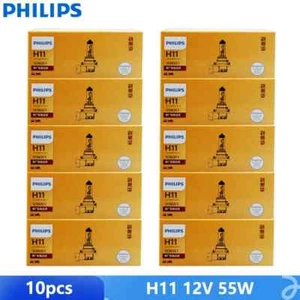 10pcs Philips Vision H11 12V 55W Origin Car Halogen Headlight Auto Bulb Fog Lamp - Picture 1 of 6