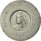 [#484547] Coin, France, François Rude, 10 Centimes, 1909, Essai, Au, Alumin, Ium