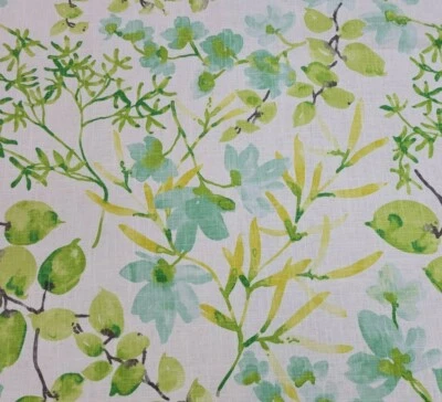 Gazebo in Citrus BTY Braemore Fabrics 55% Linen 45% Rayon 54" W  - Image 1 of 2