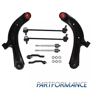 For Nissan Sentra NV200 2013-2019 Front Lower Control Arms Sway Bars Tie Rods 8X - Picture 1 of 12