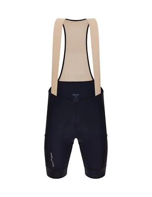 Mens 2025 Cargo Bibshorts Black by Santini - Image 1 of 4