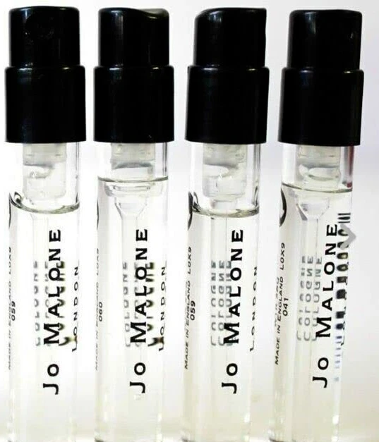 4 x Jo Malone Velvet Rose & Oud Colonia Intensa Muestra Spray .05oz-NUEVO SIN CAJA Foto 1 de 1