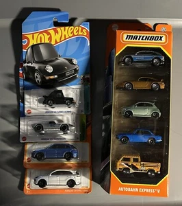 Hot Wheels Matchbox Lot Of 9 German Cars Porsche Audi Volkswagen (Autobahn) - Picture 1 of 12