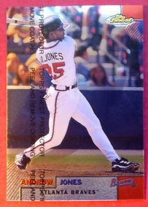 1999 Topps Finest Andruw Jones #215 (Braves) NM+ - Picture 1 of 1