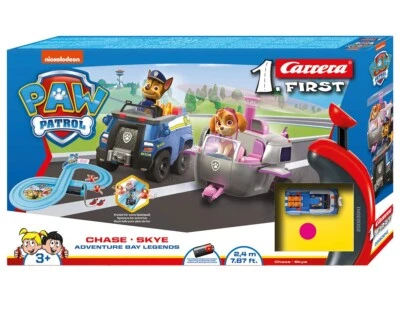 Juego de pista de carreras Carrera Paw Patrol Slot Car Chase vs Skye con spinners CCN63041 Foto 1 de 4