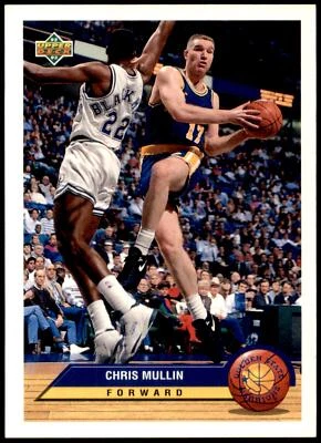 Chris Mullin #P14 1992-93 Upper Deck McDonald's - Image 1 of 2