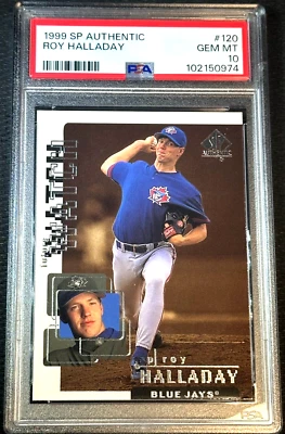 1999 Upper Deck SP Authenic Future Watch /2700 Roy Halladay #120 PSA 10 - Image 1 of 3