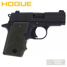 Hogue Sig P238 Olive Green Rubber Grip W Finger Grooves 38001 Fast Ship