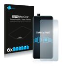 6x Folie fr Huawei P smart Z Schutzfolie Displayschutz Display Schutz Klar