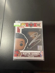 Scottie Barnes signiert Funko Pop 169 Toronto Raptors NBA selten Invest Hot JSA COA - Bild 1 von 8