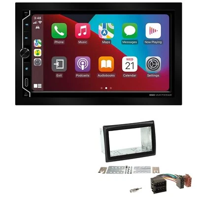 Wifi Apple CarPlay Android Autoradio für Renault Megane II 2002-2008 schwarz - Bild 1 von 4