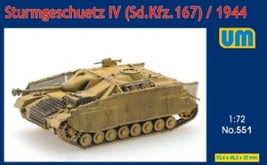 Uni Models StuG IV-44 (1/72) UM 551 - Foto 1 di 1