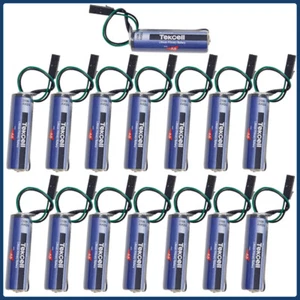 15x 2400mAh SB-AA11 3.6V AA Li-ion Battery Non-Rechargeable with Black Plug New - Picture 1 of 5