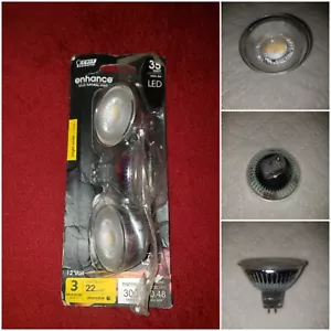 Feit Electric 35-Watt Equivalent Daylight (5000K) MR16 GU10 Bi-Pin Base LED Lot3 - Picture 1 of 1