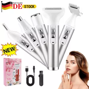 5 in 1 Elektrischer Lady Rasierer Akku für Frauen wiederaufladbare Schmerzen DE - Bild 1 von 13