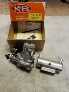 K&B engine - k&b 6.5 cc Front Rotor W/muffler motor - New! Part no 9130 - Picture 1 of 18