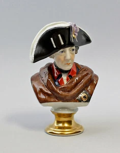 9944187-ds Porcelain Figure Bust Alter Fritz Friedrich Iiv.preussen Kämmer H15cm - Picture 1 of 1