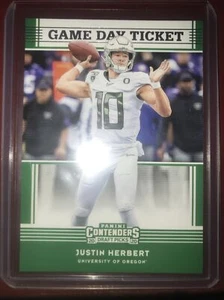 2020 Justin Herbert Contenders Rookie - Picture 1 of 2