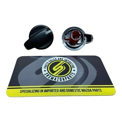 01-05 Mazda Miata MX5 OEM HVAC Temperature Zone Knob AC Red Outer NC73-61-191 - Image 1 of 2