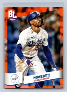 2024 Topps Big League Baseball Card Orange #162 Mookie Betts Los Angeles Dodgers - Picture 1 of 2