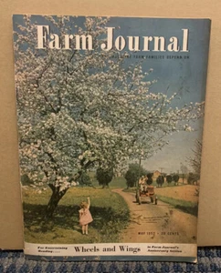 1952 May FARM JOURNAL Magazine Wheels And Wings Great Cover Story & Ads (MH136) - Imagen 1 de 1