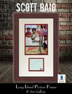 Scott Baio Zapped Cut Signature Custom Framed Beckett - Picture 1 of 9