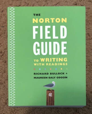 Norton Field Guide to Writing w/ Readings 4th Ed NEW Instructor Examination Copy - Image 1 of 2