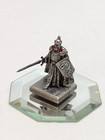 Rawcliffe Pewter Medieval King Arthur, Sword, Shield & Red Crystals RF3014 1993