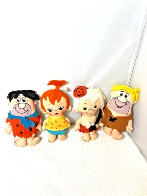 Knickerbocker de felpa vintage de picapiedra de 6,5" de alto Foto 1 de 4