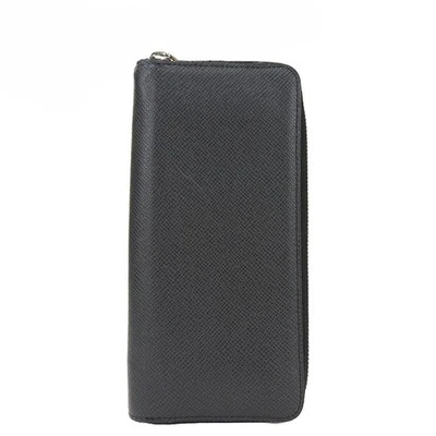 Portafoglio LOUIS VUITTON Zippy Wallet Verticale USATO M32822 Taiga nero... - Immagine 1 di 4